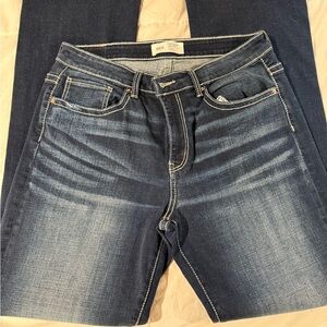 BKE STELLA Women's Dark Wash Mid-Rise